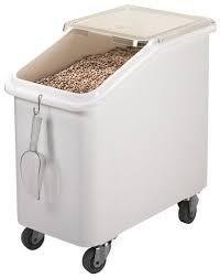 CM IBS27 INGREDIENT BIN 27GAL W/ CASTERS SLANT TOP